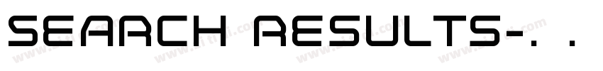 Search results字体转换